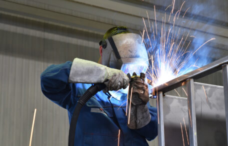 Stålindustri stålverkstad